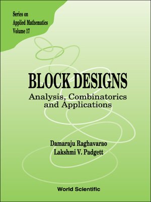 cover image of Block Designs